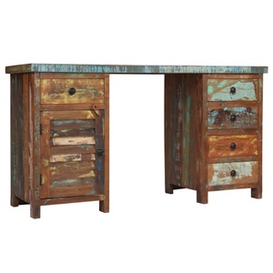 Diverse Hardware, Schreibtisch Altholz Massiv 140 x 50 x 77 cm