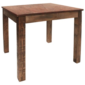 Diverse Hardware, Esszimmertisch Recyceltes Massivholz 82 x 80 x 76 cm, vidaXL Esstisch Gemischtes Altholz 82x80x76 cm