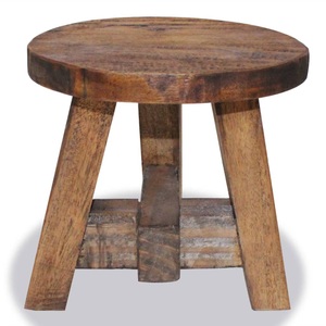 Diverse Hardware, Sitzhocker Recyceltes Massivholz 20 x 20 x 23 cm, vidaXL Sitzhocker Massives Mahagoniholz