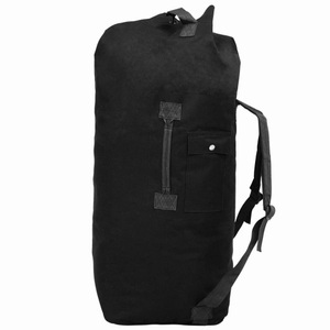 Diverse Hardware, Seesack Armee-Stil 85 L Schwarz, vidaXL Seesack Armee-Stil 85 L Schwarz