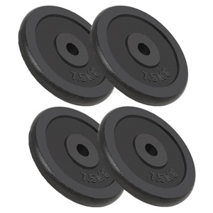 Diverse Hardware, Hantelscheiben 4 Stk. 30 kg Gusseisen