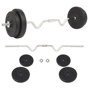 Diverse Hardware, Langhantel-Set 30 kg, vidaXL Langhantel-Set 30 kg