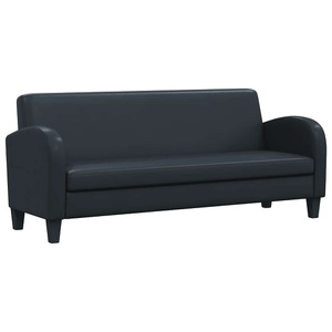 Diverse Hardware, 3-Sitzer-Sofa Kunstleder Schwarz, vidaXL 3-Sitzer-Sofa Kunstleder Schwarz