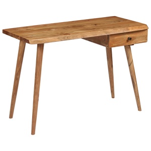 Diverse Hardware, Schreibtisch Akazienholz Massiv 110 x 50 x 76 cm