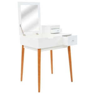 Diverse Hardware, Schminktisch mit Spiegel MDF 60 x 50 x 86 cm, vidaXL Schminktisch mit Spiegel MDF 60 x 50 x 86 cm