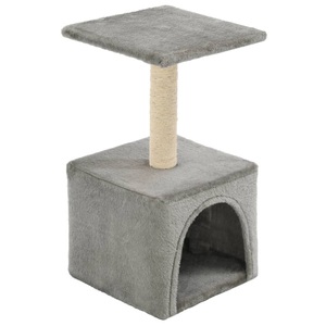Diverse Hardware, Katzen-Kratzbaum Sisal 55 cm Grau, vidaXL Katzen-Kratzbaum Sisal 55 cm Grau