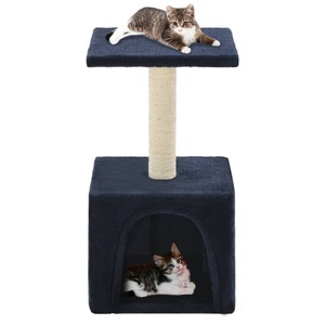 Diverse Hardware, Katzen-Kratzbaum Sisal 55 cm Dunkelblau, vidaXL Katzen-Kratzbaum Sisal 55 cm Dunkelblau
