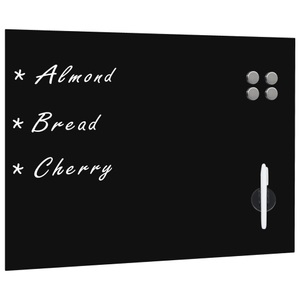 Diverse Hardware, Magnettafel Wandmontage Glas 80 x 60 cm, vidaXL Magnettafel Wandmontage Glas 80 x 60 cm