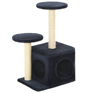 Diverse Hardware, Katzen-Kratzbaum Sisal 60 cm Dunkelblau, vidaXL Katzen-Kratzbaum Sisal 60 cm Dunkelblau