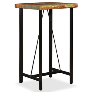 Diverse Hardware, Bar-Set 3-tlg. Altholz Massiv, vidaXL 3-tlg. Bar-Set Altholz Massiv