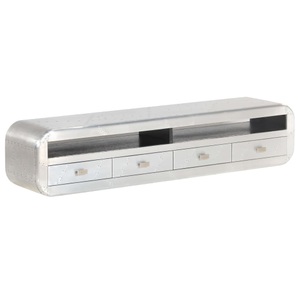 Diverse Hardware, TV-Schrank Vintage Flieger Flugzeug-Stil 140x30x30 cm, 