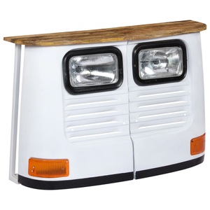 Diverse Hardware, LKW-Sideboard Mangoholz Massiv Weiss, vidaXL LKW-Sideboard Massivholz Mango Weiß