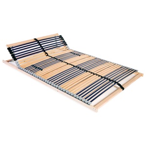 Lattenrost mit 42 Latten 7 Zonen 100 x 200 cm