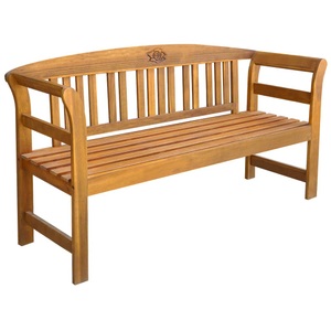 Diverse Hardware, Gartenbank 157 cm Massivholz Akazie