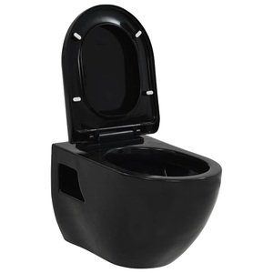 Diverse Hardware, Wand-WC Keramik Schwarz, vidaXL Wand-WC Keramik Schwarz