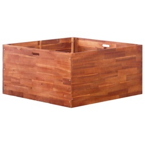 vidaXL, vidaXL Garten-Hochbeet Akazienholz 100x100x50 cm, vidaXL Garten-Hochbeet Akazienholz 100x100x50 cm