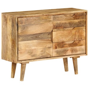 Diverse Hardware, Sideboard Mangoholz Massiv 90 x 40 x 69 cm