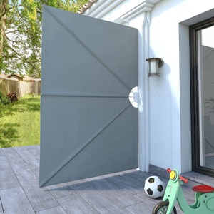 Diverse Hardware, Garten-Sonnendach Zusammenklappbar 240 x 160 cm Grau, 