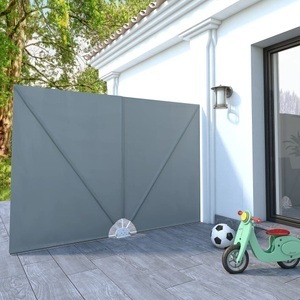 Diverse Hardware, Garten-Sonnendach Zusammenklappbar 240 x 160 cm Grau, 