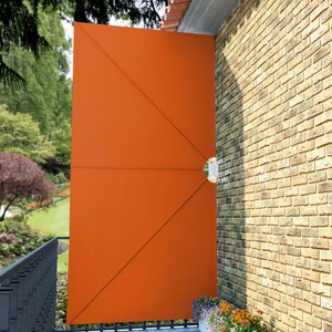 Diverse Hardware, Garten-Sonnendach Zusammenklappbar 400 x 200 cm Terrakotta