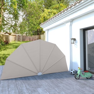 Diverse Hardware, Garten-Sonnendach Zusammenklappbar 200 cm Creme, 