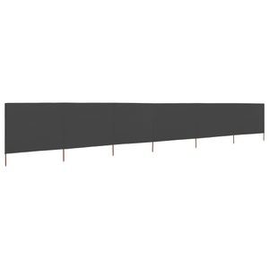 Diverse Hardware, 6-teiliges Windschutzgewebe 800 x 80 cm Grau, vidaXL 6-teiliges Windschutzgewebe 800 x 80 cm Grau