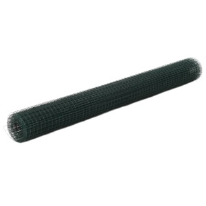 vidaXL, vidaXL Drahtzaun Stahl mit PVC-Beschichtung 25x1,5 m Grün, 