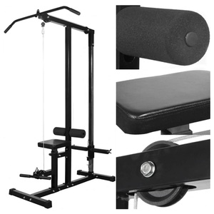 Diverse Hardware, Kraftturm mit Langhantel und Kurzhantel-Set 30,5 kg, vidaXL Fitnessstation mit Langhantel und Kurzhantel Set 30,5 kg