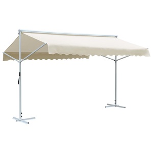 Diverse Hardware, Freistehende Markise Cremefarben 4 x 3 m