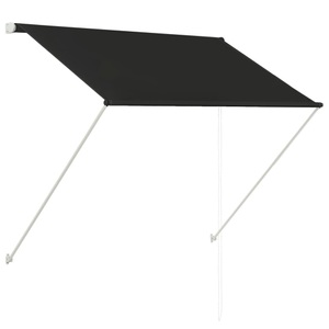 Diverse Hardware, Einziehbare Markise Anthrazit 150 x 150 cm, vidaXL Einziehbare Markise 150×150 cm Anthrazit