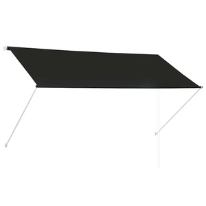 Diverse Hardware, Einziehbare Markise Anthrazit 250 x 150 cm, vidaXL Einziehbare Markise 250×150 cm Anthrazit