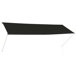 Diverse Hardware, Einziehbare Markise Anthrazit 350 x 150 cm, vidaXL Einziehbare Markise 350×150 cm Anthrazit