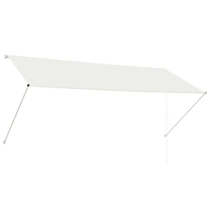 Diverse Hardware, Einziehbare Markise Cremeweiss 300 x 150 cm, vidaXL Einziehbare Markise 300×150 cm Creme