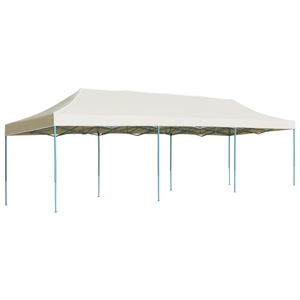 Diverse Hardware, Faltzelt Pop-Up Partyzelt 3 x 9 m Creme, VidaXL - Partyzelt gewebe, One Size, Light Beige