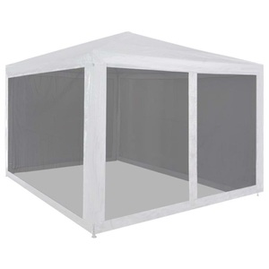 vidaXL, vidaXL Partyzelt mit 4 Mesh-Seitenwänden 3 x 3 m