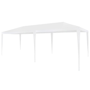 Diverse Hardware, Partyzelt 3 x 6 m PE Weiss, vidaXL Partyzelt 3x6 m PE Weiß