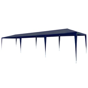 Diverse Hardware, Partyzelt 3 x 9 m PE Blau, vidaXL Partyzelt 3x9 m PE Blau