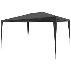 Diverse Hardware, Partyzelt 3 x 4 m PE Anthrazit, vidaXL Partyzelt 3x4 m PE Anthrazit