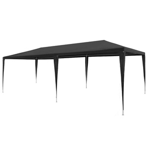 Partyzelt 3 x 6 m PE Anthrazit