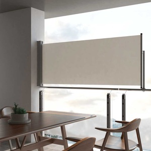 Diverse Hardware, Ausziehbare Seitenmarkise 100 x 300 cm Creme, 