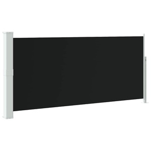 Diverse Hardware, Ausziehbare Seitenmarkise 140 x 300 cm Schwarz