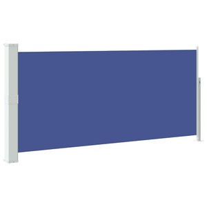 Diverse Hardware, Ausziehbare Seitenmarkise 140 x 300 cm Blau