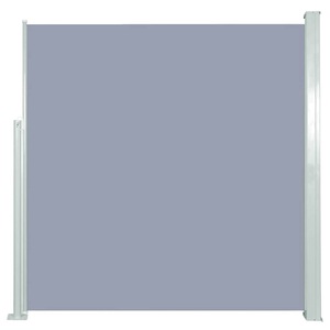Diverse Hardware, Ausziehbare Seitenmarkise 140 x 300 cm Grau, 