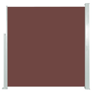 Diverse Hardware, Ausziehbare Seitenmarkise 140 x 300 cm Braun, vidaXL Ausziehbare Seitenmarkise 140x300 cm Braun