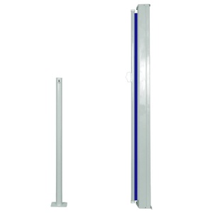 Diverse Hardware, Ausziehbare Seitenmarkise 120 x 300 cm Blau, vidaXL Ausziehbare Seitenmarkise 120x300 cm Blau