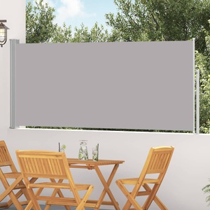 Diverse Hardware, Ausziehbare Seitenmarkise 120 x 300 cm Grau