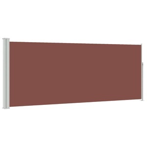 Diverse Hardware, Ausziehbare Seitenmarkise 120 x 300 cm Braun