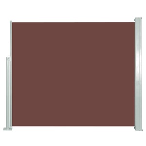 Diverse Hardware, Ausziehbare Seitenmarkise 120 x 300 cm Braun, vidaXL Ausziehbare Seitenmarkise 120x300 cm Braun