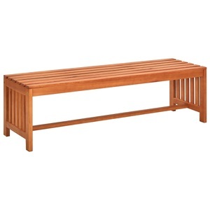 Diverse Hardware, Gartenbank 130 cm Eukalyptus Massivholz, 
