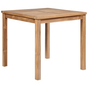 Diverse Hardware, Garten-Esstisch Teakholz Massiv 80 x 80 x 77 cm, vidaXL Gartentisch 80x80x77 cm Massivholz Teak